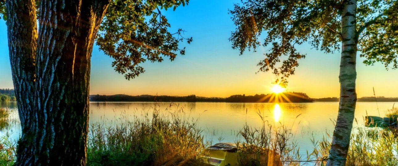 Sunrise on River