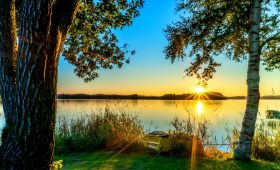 Sunrise on River