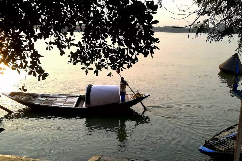Boat on the river